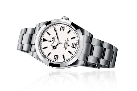 rolex explorer 1 white dial.